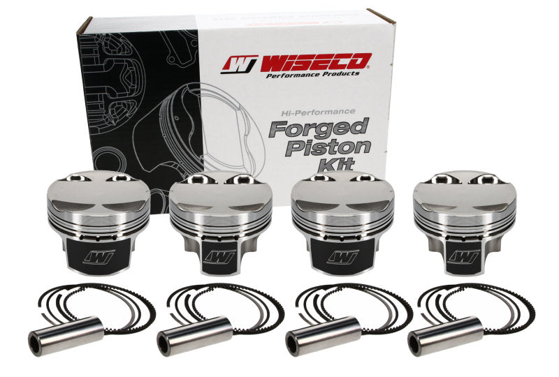 Wiseco Mitsu Evo 4-9 HD2 Asymmetric Skirt Gas Ported Bore 85.50mm-Size +.020 - CR 10.5 SINGLE PISTON