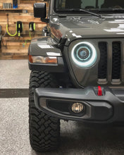 Load image into Gallery viewer, Oracle Oculus Bi-LED Projector Headlights for Jeep JL/Gladiator JT - Matte Blk - 5500K SEE WARRANTY