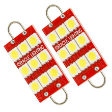 Load image into Gallery viewer, Oracle 44MM 6 LED 3 Chip - Loop Festoon Bulbs (Pair) - White SEE WARRANTY