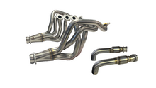 Load image into Gallery viewer, Kooks 15+ Mustang 5.0L 4V 2in x 3in SS Headers w/Catted OEM Connection Pipe