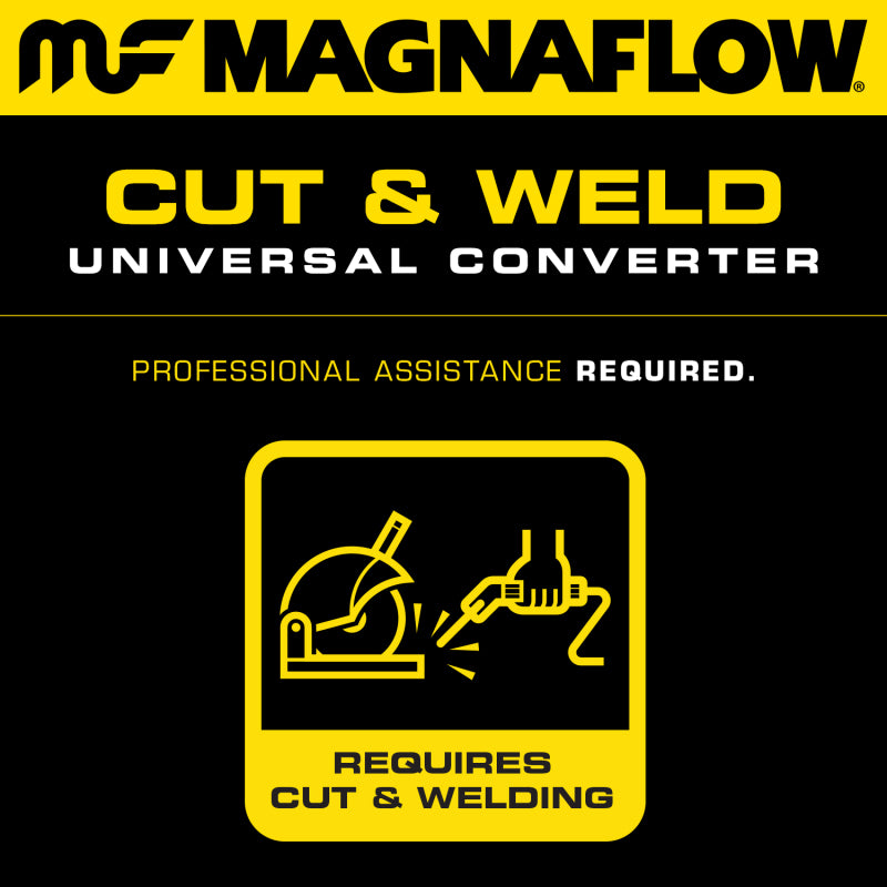 MagnaFlow Conv Univ 2 D/D W/O2 Boss