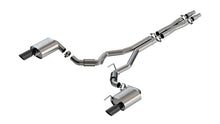 Load image into Gallery viewer, Borla 2024 Ford Mustang GT 5.0L V8 w/o Active Exhaust S-Type Cat-Back Exhaust System - Black Chrome