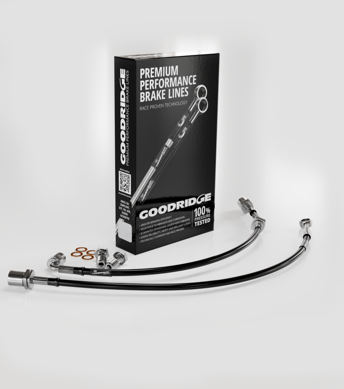 Goodridge 92-98 Toyota Supra Stainless Steel Front Brake Lines