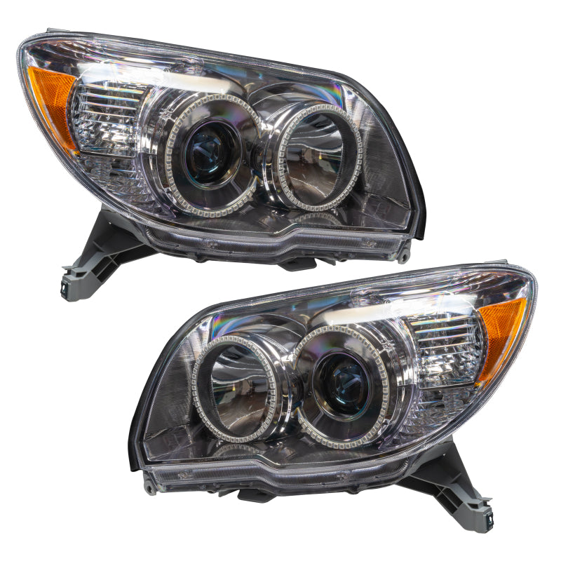 Oracle Lighting 06-09 Toyota 4-Runner Sport Pre-Assembled LED Halo Headlights -Red SEE WARRANTY