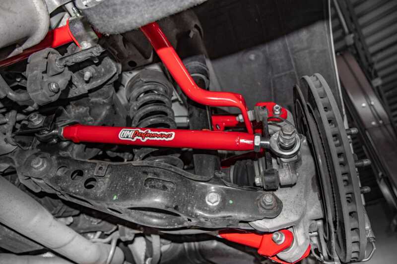 UMI 16-24 Chevrolet Camaro Alignment Toe Arm - Red