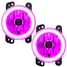 Load image into Gallery viewer, Oracle Lighting 07-09 Jeep Wrangler JK Pre-Assembled LED Halo Fog Lights -Pink