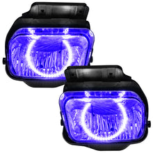 Load image into Gallery viewer, Oracle Lighting 03-06 Chevrolet Silverado Pre-Assembled LED Halo Fog Lights -UV/Purple SEE WARRANTY