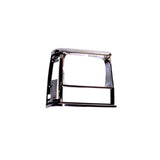 Omix RH Chrome Blk Headlight Bezel 84-01 Cherokee (XJ)