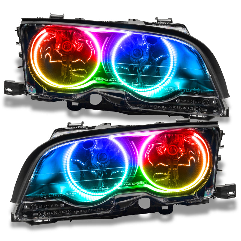 Oracle 99-01 BMW 3 Series Coupe HL - (Halogen) - ColorSHIFT w/o Controller SEE WARRANTY