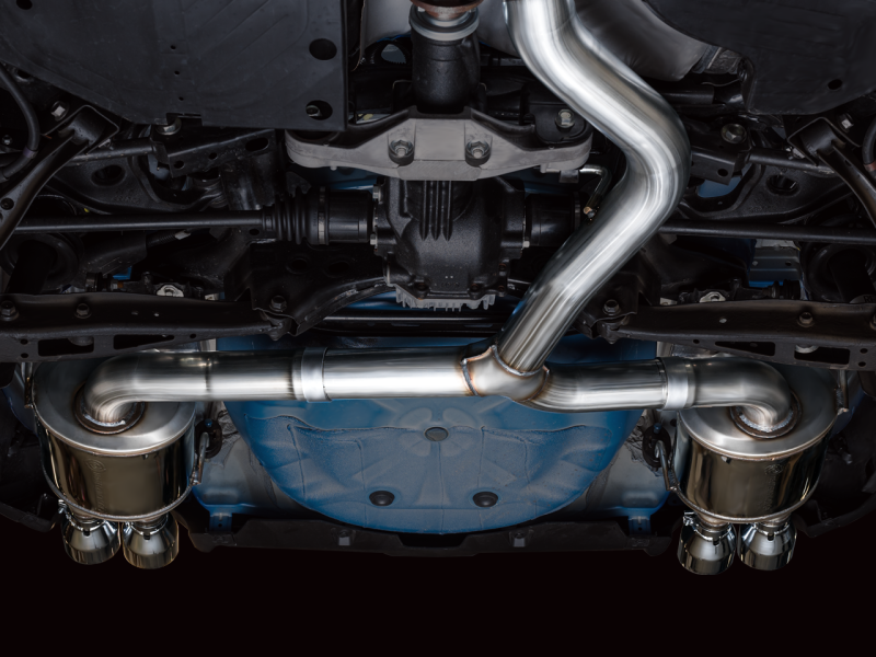 AWE Tuning 2022+ VB Subaru WRX Touring Edition Exhaust - Chrome Silver Tips