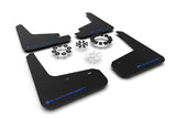 Rally Armor 20-26 Tesla Model Y, Juniper Y Black UR Mud Flap w/Blue Logo