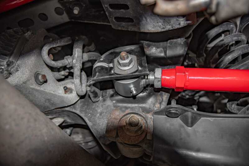 UMI 16-24 Chevrolet Camaro Alignment Toe Arm - Red