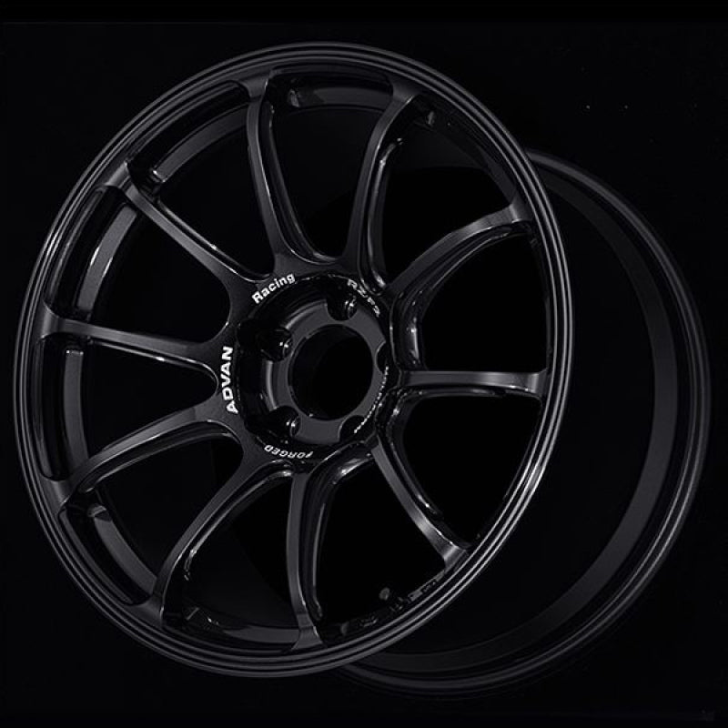 Advan RZ-F2 18x9.5 +44 5-100 Racing Titanium Black Wheel