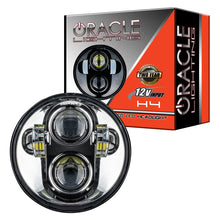 Load image into Gallery viewer, Oracle 5.75in 40W Replacement LED Headlight - Chrome SEE WARRANTY