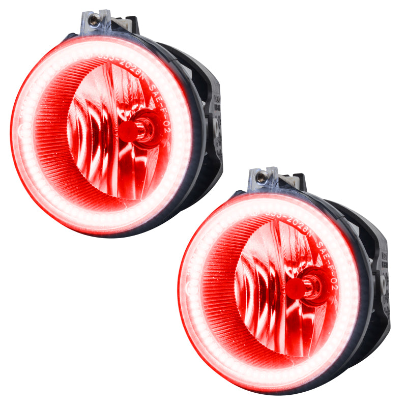 Oracle Lighting 07-09 Chrysler Aspen Pre-Assembled LED Halo Fog Lights -Red SEE WARRANTY