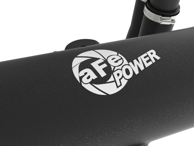 aFe 22-24 Ford Bronco Raptor V6-3.0L BladeRunner Aluminum Hot and Cold Charge Pipe Kit - Black