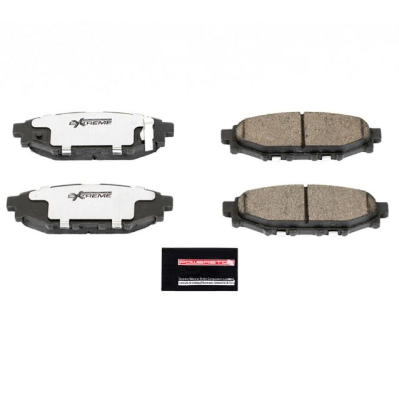 Power Stop 13-16 Subaru BRZ Rear Z26 Extreme Street Brake Pads w/Hardware