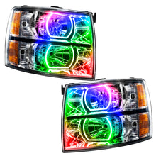 Load image into Gallery viewer, Oracle 07-13 Chevrolet Silverado SMD HL - Square Style - ColorSHIFT w/ Simple Cntrl SEE WARRANTY