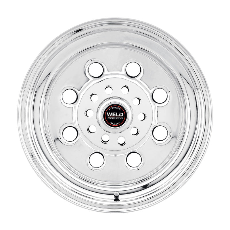 Weld Draglite 15x14 / 5x4.5 & 5x4.75 BP / 3.5in. BS Polished Wheel - Non-Beadlock