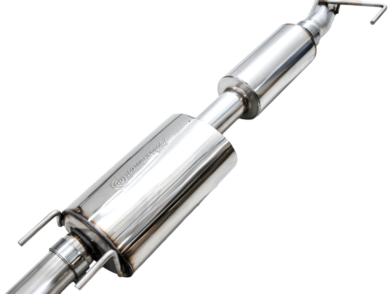 AWE 0FG Exhaust for 3rd Gen Toyota Tundra - Dual Chrome Silver Tips