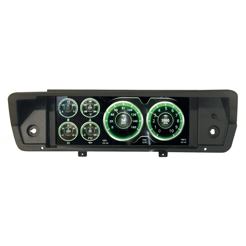 AutoMeter 72-76 Dodge/Plymouth A-Body InVision Direct Fit Digital Dash, Color LCD