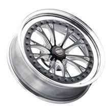 Load image into Gallery viewer, Weld Vitesse 17x10 / 5x4.5mm BP / 8in. BS Low Pad Black Wheel - Polished Non-Beadlock