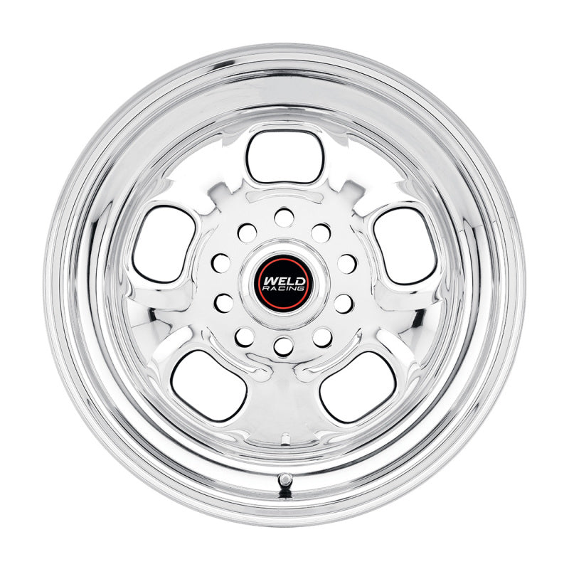 Weld Rodlite 15x6 / 5x4.5 & 5x4.75 BP / 3.5in. BS Polished Wheel - Non-Beadlock