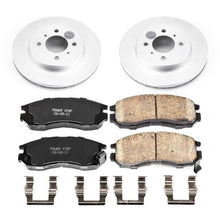 Load image into Gallery viewer, Power Stop 98-02 Mitsubishi Mirage Front Z17 Evolution Geomet Coated Brake Kit