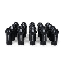 Load image into Gallery viewer, BLOX Racing Street Series Forged Lug Nuts - Black 12 x 1.5mm - Set of 16 (New Design)