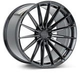 Vossen HFX-4 23x11 - 5x112 - ET14 - Super Deep - 66.5 - Gloss Black Wheel