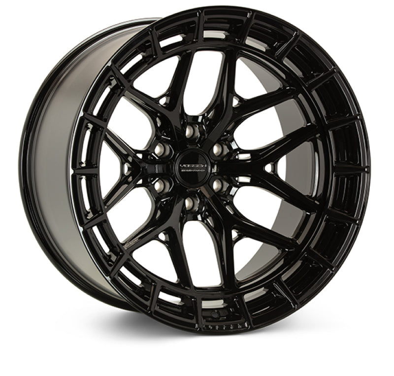 Vossen HFX-1 22x9.5 / 5x112 / ET15 / Deep / 66.5 CB - Gloss Black Wheel