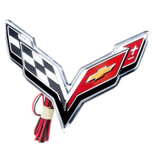 Load image into Gallery viewer, Oracle Corvette C7 Rear Illuminated Emblem - White SEE WARRANTY