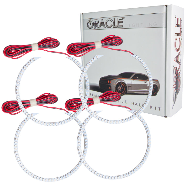 Oracle Chevrolet Camaro Non-RS 14-15 LED Dual Halo Kit Round Style - White SEE WARRANTY