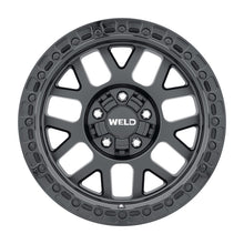 Load image into Gallery viewer, Weld Off-Road W104 17X9.0 Cinch 6X135 6X139.7 ET-12 BS4.50 Satin Black Gloss Black 106.1