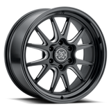 Method Raised MR802 22x10 / 8x6.5 BP / -18mm Offset / 121.3mm Bore - Double Black Milled Wheel