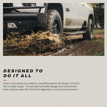 Load image into Gallery viewer, BFGoodrich All Terrain T/A KO3 LT285/70R17 116/113S