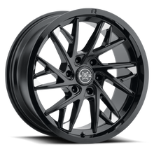 Load image into Gallery viewer, Method Raised MR801 22x10 / 8x180 BP / -18mm Offset / 124.1mm Bore - Gloss Black Milled Wheel