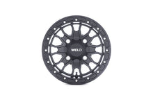 Load image into Gallery viewer, Weld UTV RF Series Raptor U500 15x8 Raptor Beadlock 4x136 4BS Satin BLK