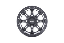 Load image into Gallery viewer, Weld UTV RF Series Cheyenne U510 15x8 Cheyenne Beadlock 4x136 4BS Satin BLK