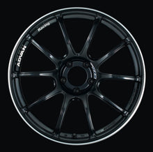 Load image into Gallery viewer, Advan RZII 17x8 +54 5-114.3 Racing Gloss Black &amp; Ring Wheel