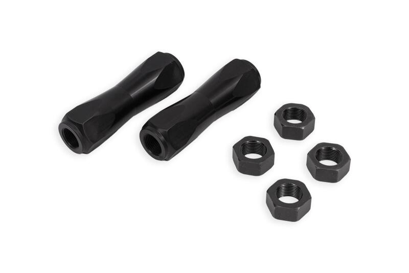 BMR 67-69 1st Gen F-Body / 70-74 3rd Gen X-Body Tie Rod Sleeves 5/8in Thread - Black Anodized