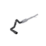 MBRP 2024 Ford Ranger Black-Coated Alum. Steel Single Side Outlet 3in Cat Back Exhaust