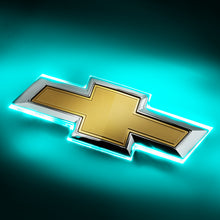 Load image into Gallery viewer, Oracle 16-19 Chevrolet Camaro Illuminated Bowtie - Aqua SEE WARRANTY