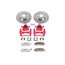 Load image into Gallery viewer, Power Stop 00-01 Infiniti I30 Front Z26 Street Warrior Brake Kit w/Calipers