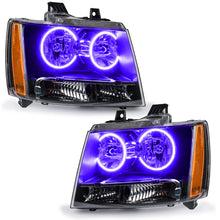 Load image into Gallery viewer, Oracle Lighting 07-14 Chevrolet Tahoe Pre-Assembled LED Halo Headlights -UV/Purple