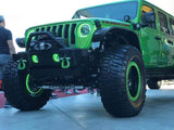 Oracle Jeep Wrangler JL/Gladiator JT LED Surface Mount Fog Light Halo Kit - Green SEE WARRANTY