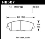 Hawk HPS 5.0 Street Brake Pads