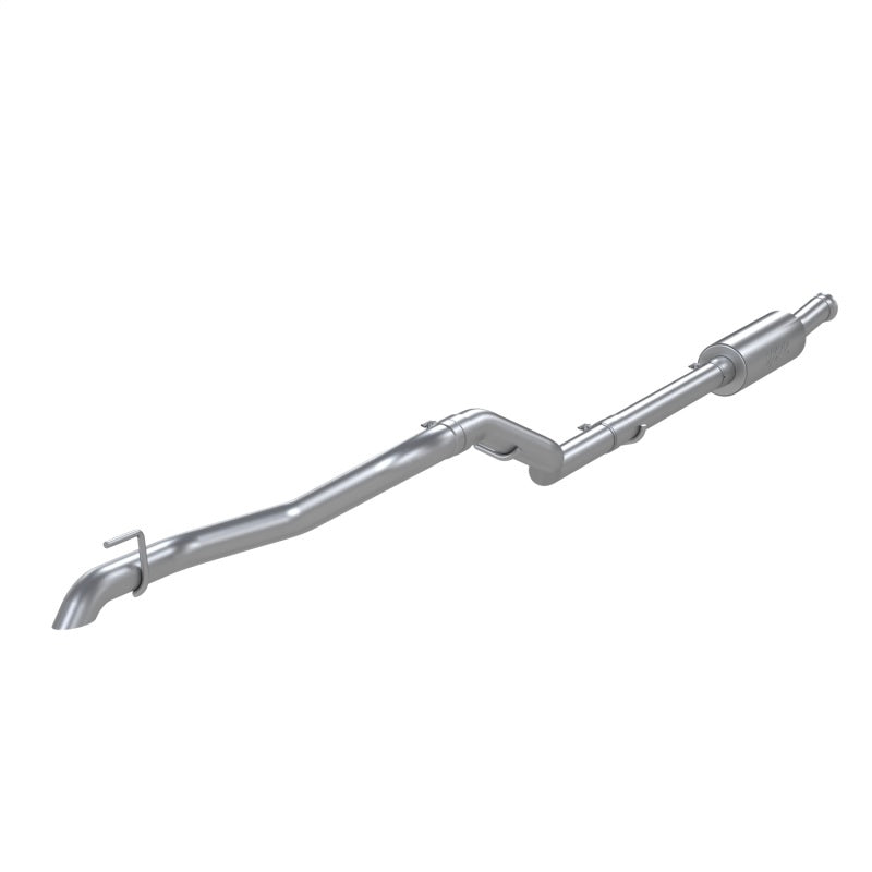 MBRP 2020 Jeep Gladiator 3.6L 2.5in Single Rear Exit Cat Back Exhaust - Aluminized (Off-Road)