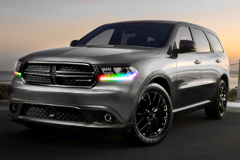 Oracle 16-20 Dodge Durango Dynamic RGB Headlight DRL Upgrade Kit - ColorSHIFT - Dynamic SEE WARRANTY