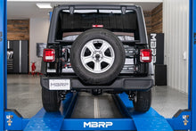 Load image into Gallery viewer, MBRP 18-20 Jeep Wrangler JL 2.5in Single Rear Exit Cat Back Exhaust - Aluminum